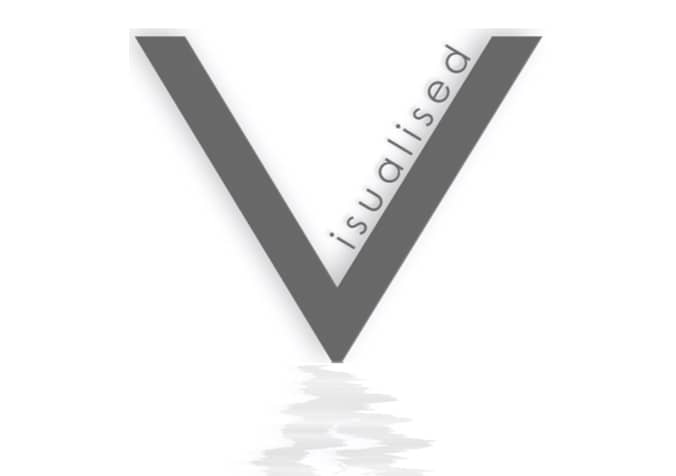 Visualised Design Logo Overlay
